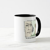 George Washington Bridge & Dentures Funny Gift Mok (Voorkant rechts)