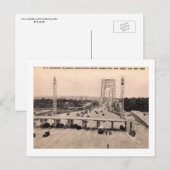 George Washington Bridge, Entrance, NJ  Briefkaart (Voorkant / Achterkant)