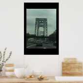 George Washington Bridge Foto Poster (Keuken)