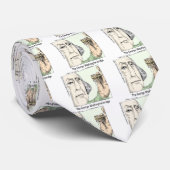 George Washington Bridge Funny Gifts Stropdas (Opgerold)