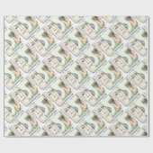 George Washington Bridge Grappige Cadeaus Cadeaupapier (Vlak)