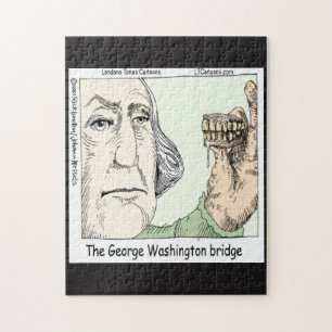 George Washington Bridge Grappige Legpuzzel