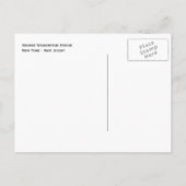 George Washington Bridge New York Briefkaart (Achterkant)