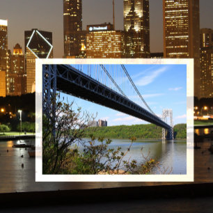 George Washington Bridge New York Briefkaart