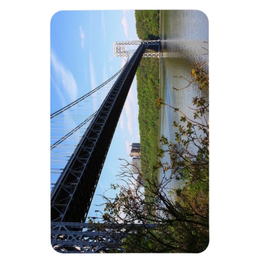 George Washington Bridge New York Magneet (Verticaal)