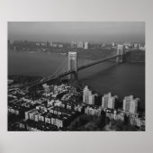 George Washington Bridge NYC Foto Poster (Voorkant)