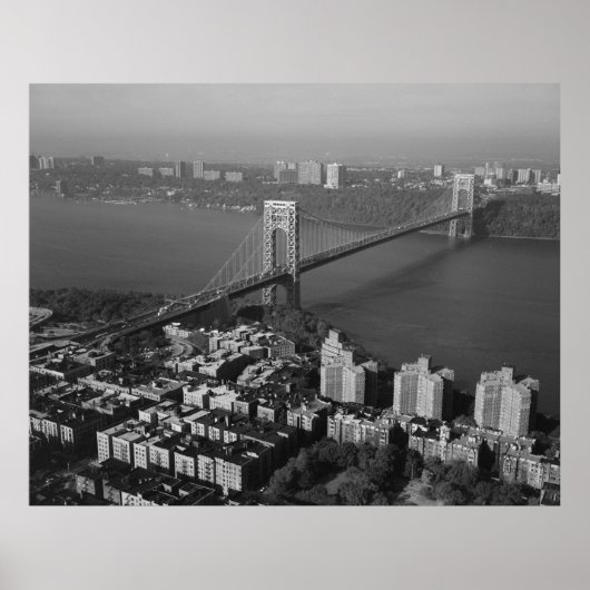 George Washington Bridge NYC Foto Poster (Voorkant)
