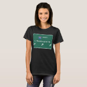 George Washington Bridge NYC New York City NY T-shirt (Voorkant volledig)