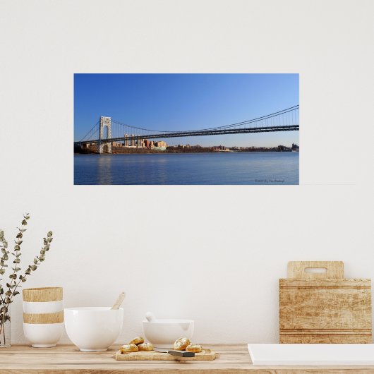 George Washington Bridge Print (Keuken)