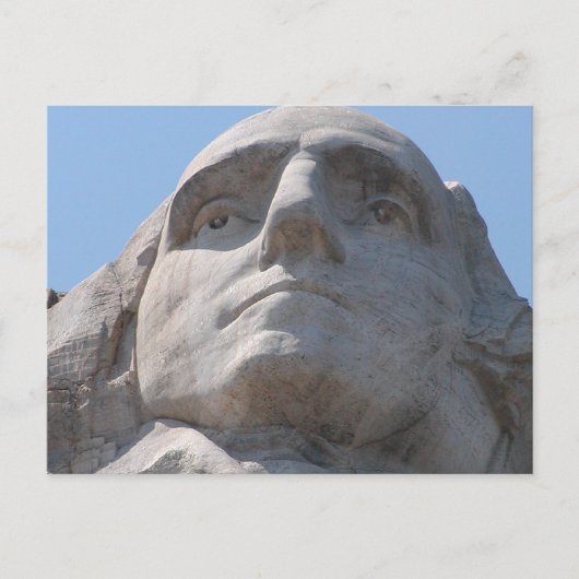 George Washington Briefkaart (Voorkant)