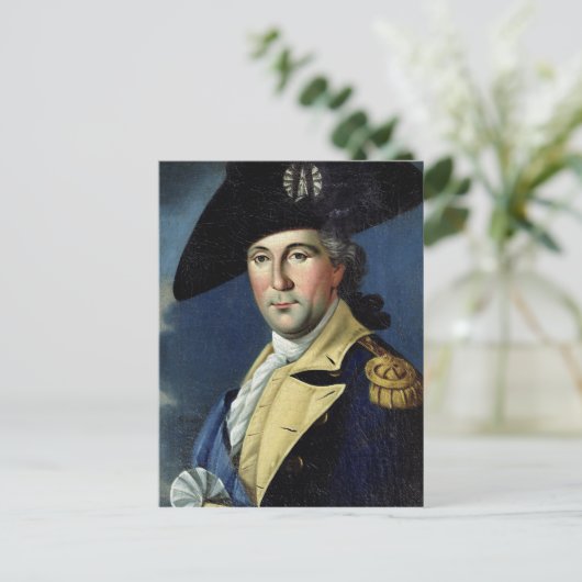 George Washington Briefkaart (Staand voorkant)