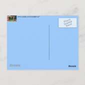 George Washington Briefkaart (Achterkant)