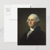 George Washington Briefkaart (Voorkant / Achterkant)