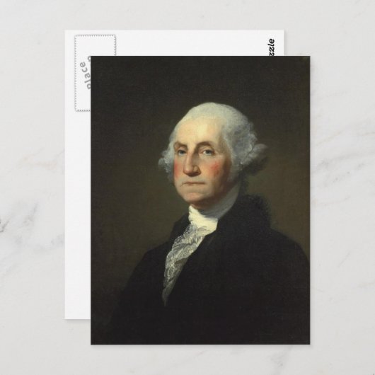 George Washington Briefkaart (Voorkant / Achterkant)