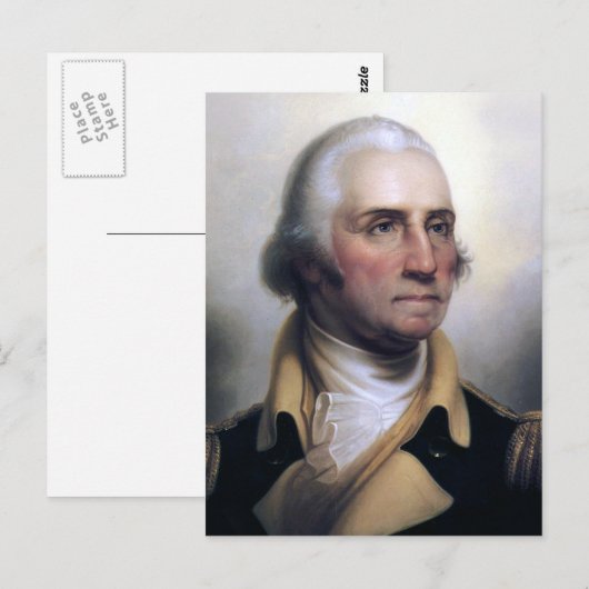 George Washington Briefkaarten (Voorkant / Achterkant)