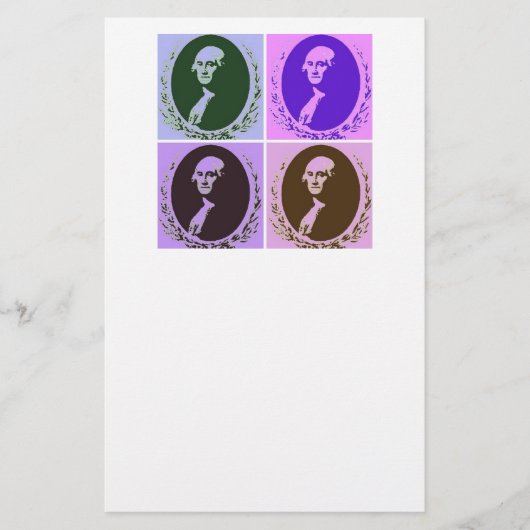 George Washington Briefpapier (Voorkant)