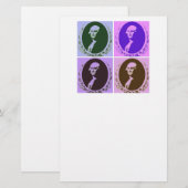 George Washington Briefpapier (Voorkant / Achterkant)
