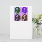 George Washington Briefpapier (Staand voorkant)