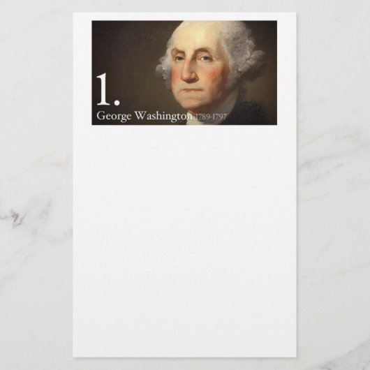George Washington Briefpapier (Voorkant)