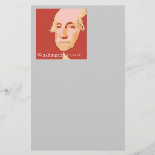 George Washington Briefpapier (Voorkant)