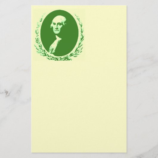 George Washington Briefpapier (Voorkant)