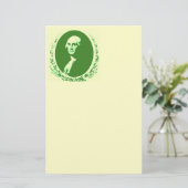 George Washington Briefpapier (Staand voorkant)