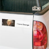 George Washington Bumpersticker (Op Truck)
