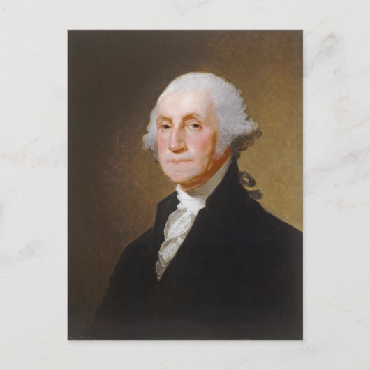 George Washington, c.1821 (olie op canvas) Briefkaart (Voorkant)