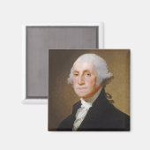 George Washington, c.1821 (olie op canvas) Magneet (Voorkant / Achterkant)