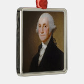George Washington, c.1821 (olie op canvas) Metalen Ornament (Rechts)
