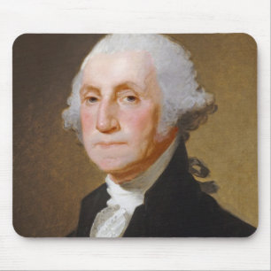 George Washington, c.1821 (olie op canvas) Muismat
