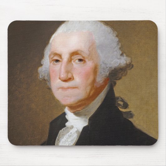 George Washington, c.1821 (olie op canvas) Muismat (Voorkant)