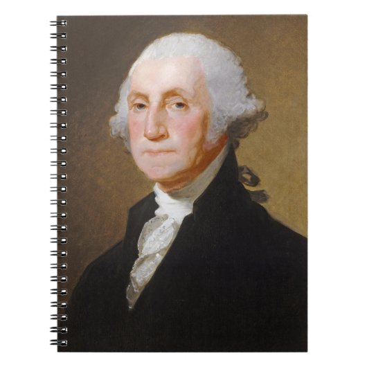 George Washington, c.1821 (olie op canvas) Notitieboek (Voorkant)