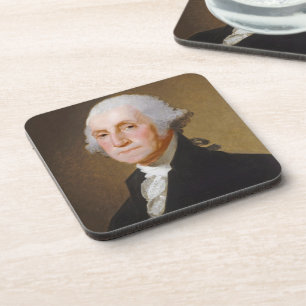 George Washington, c.1821 (olie op canvas) Onderzetter