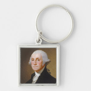 George Washington, c.1821 (olie op canvas) Sleutelhanger