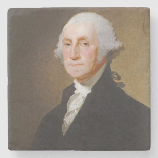 George Washington, c.1821 (olie op canvas) Stenen Onderzetter (Voorkant)