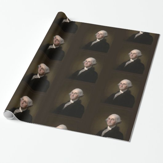George Washington Cadeaupapier (Uitgerold)