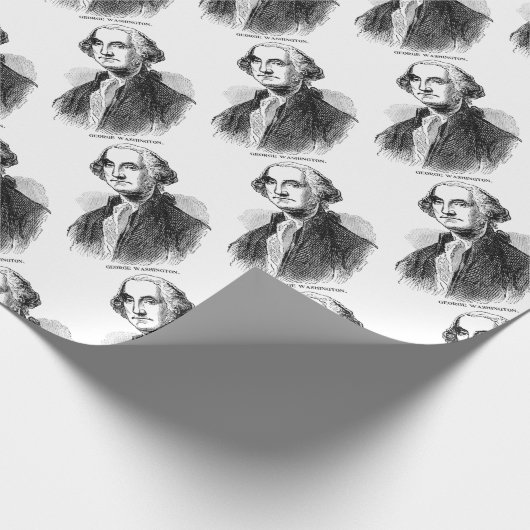 George Washington Cadeaupapier (Hoek)