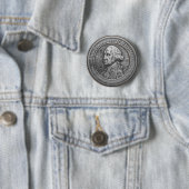 George Washington Campagne Knop Ronde Button 5,7 Cm (In situ)