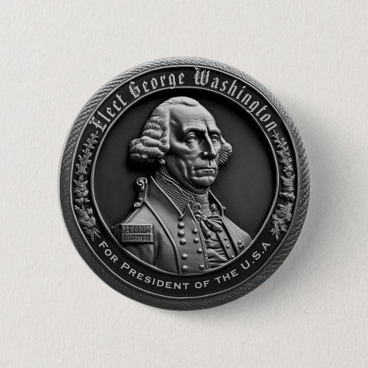 George Washington Campaign Button (Voorkant)