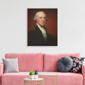 George Washington Canvas Afdruk (Insitu (Woonkamer))