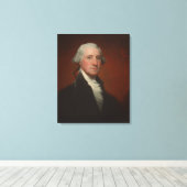 George Washington Canvas Afdruk (Insitu (Houten vloer))