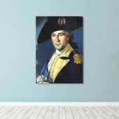 George Washington Canvas Afdruk (Insitu (Houten vloer))