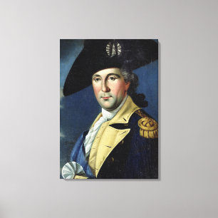 George Washington Canvas Afdruk