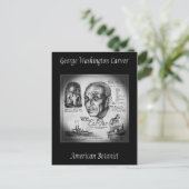 George Washington Carver ~ Botanist & Inventor ~ Briefkaart (Staand voorkant)