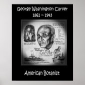 George Washington Carver ~ Botanist & Inventor ~ Poster (Voorkant)