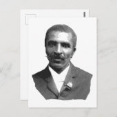 George Washington Carver Briefkaart (Voorkant / Achterkant)