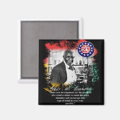 George Washington Carver Magneet (Voorkant / Achterkant)