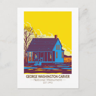 George Washington Carver National Monument  Briefkaart