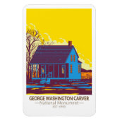 George Washington Carver National Monument  Magneet (Verticaal)